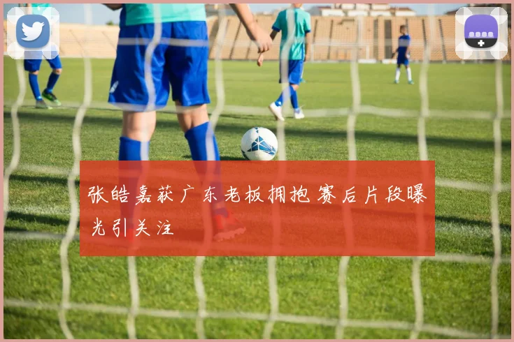 张皓嘉获广东老板拥抱 赛后片段曝光引关注